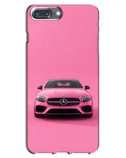 Чохол для iPhone 7 Plus з картинкою «Рожевий Mercedes AMG»