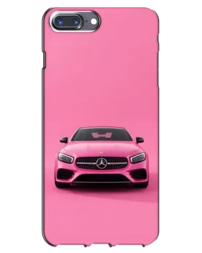 Чохол для iPhone 7 Plus з картинкою «Рожевий Mercedes AMG»