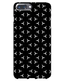 Чохол для iPhone 7 Plus з картинкою «Mercedes паттерн зірок»