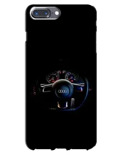 Чохол для iPhone 7 Plus з картинкою «Салон Audi — кермо» Чохол для iPhone 7 Plus з картинкою «Салон Audi — кермо»