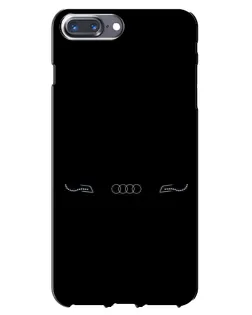 Чохол для iPhone 7 Plus з картинкою «Audi — світловий підпис»