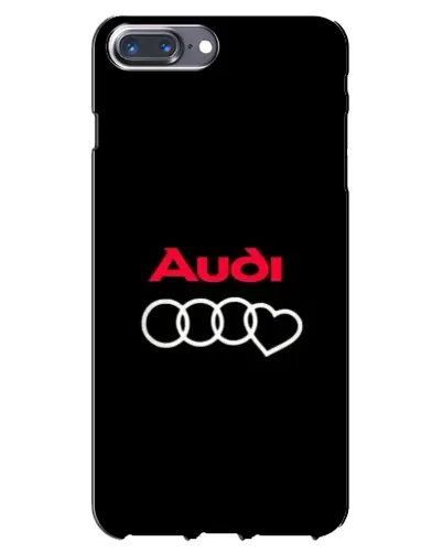 Чохол для iPhone 7 Plus з картинкою «Логотип Audi Heart»