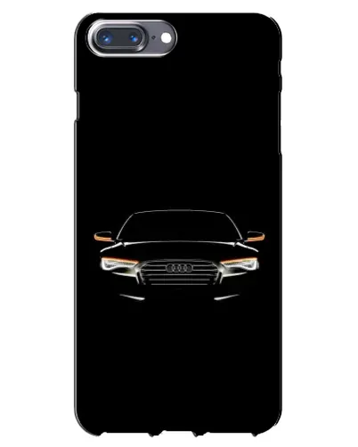 Чохол для iPhone 7 Plus з картинкою «Audi — нічний контур»