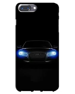 Чохол для iPhone 7 Plus з картинкою «Audi в неоні»