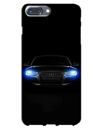 Чохол для iPhone 7 Plus з картинкою «Audi в неоні»