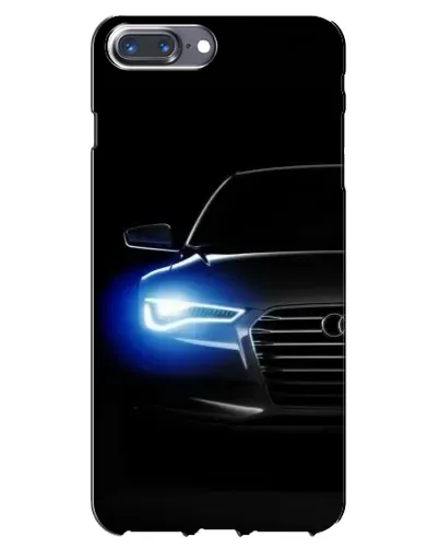 Чохол для iPhone 7 Plus з картинкою «Неоновий погляд Audi»