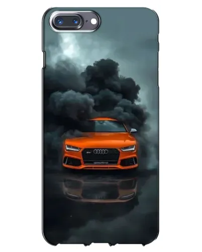Чохол для iPhone 7 Plus з картинкою «Audi у хмарах диму»