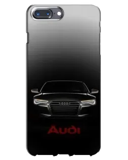 Чохол для iPhone 7 Plus з картинкою «Audi — градієнтний контур»