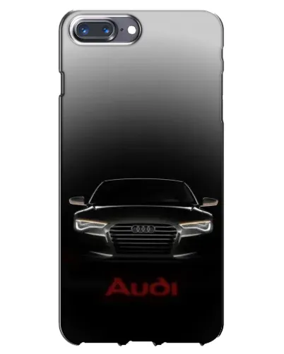 Чохол для iPhone 7 Plus з картинкою «Audi — градієнтний контур»
