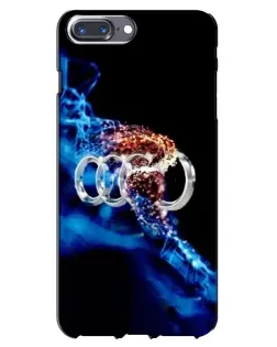 Чохол для iPhone 7 Plus з картинкою «Енергія лого Audi»