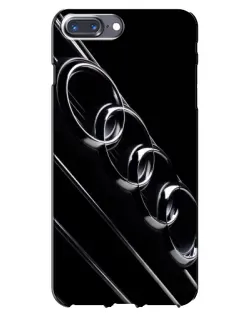 Чохол для iPhone 7 Plus з картинкою «Audi — абстрактні кільця»