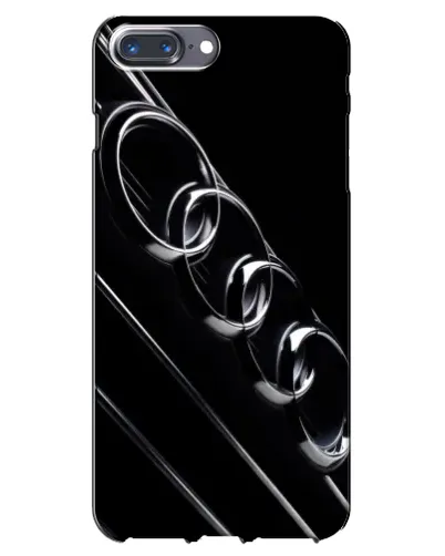 Чохол для iPhone 7 Plus з картинкою «Audi — абстрактні кільця»
