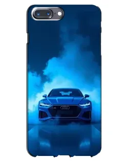 Чохол для iPhone 7 Plus з картинкою «Audi — блакитна енергія»