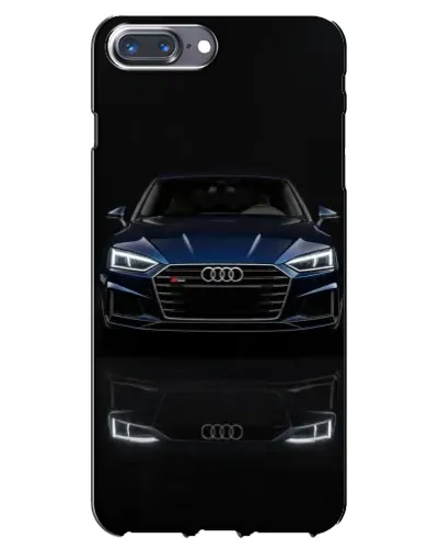 Чохол для iPhone 7 Plus з картинкою «Audi — нічне відображення»