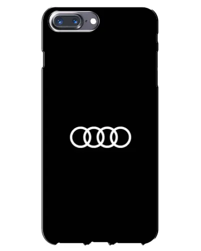 Чохол для iPhone 7 Plus з картинкою «Audi White Logo»