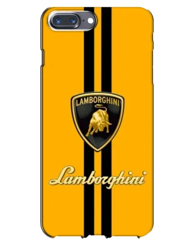 Чехол для iPhone 7 Plus с картинкой «Lamborghini Stripe желтый» Чехол для iPhone 7 Plus с картинкой «Lamborghini Stripe желтый»