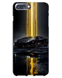 Чохол для iPhone 7 Plus з картинкою «Нічний Lamborghini драйв»