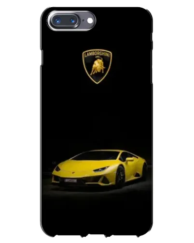 Чехол для iPhone 7 Plus с картинкой «Lamborghini желтый акцент» Чехол для iPhone 7 Plus с картинкой «Lamborghini желтый акцент»