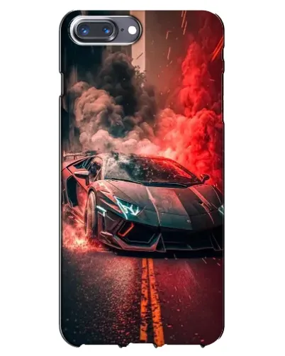 Чехол для iPhone 7 Plus с картинкой «Lamborghini красный дым» Чехол для iPhone 7 Plus с картинкой «Lamborghini красный дым»