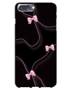 Чохол для iPhone 7 Plus з картинкою «Рожеві стрічки»