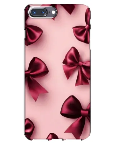 Чохол для iPhone 7 Plus з картинкою «Бордовий атлас»
