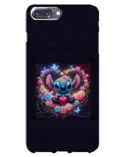 Чохол для iPhone 7 Plus з картинкою «Stitch у квітах»