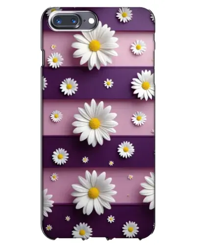 Чехол для iPhone 7 Plus с картинкой «Ромашки на фиолетовом» Чехол для iPhone 7 Plus с картинкой «Ромашки на фиолетовом»