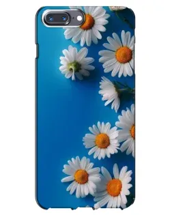 Чехол для iPhone 7 Plus с картинкой «Белоснежные маргаритки»