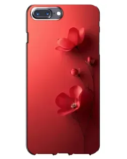 Чехол для iPhone 7 Plus с картинкой «Маковые соцветия»