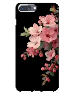 Чехол для iPhone 7 Plus с картинкой «Розовая ветка сакуры»