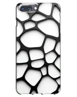Чохол для iPhone 7 Plus з картинкою «Біла об'ємна сітка» Чохол для iPhone 7 Plus з картинкою «Біла об'ємна сітка»