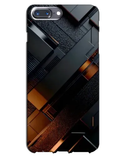 Чехол для iPhone 7 Plus с картинкой «Черные геометрические блоки» Чехол для iPhone 7 Plus с картинкой «Черные геометрические блоки»