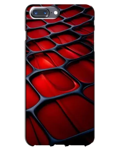 Чехол для iPhone 7 Plus с картинкой «Красная глянцевая сетка» Чехол для iPhone 7 Plus с картинкой «Красная глянцевая сетка»