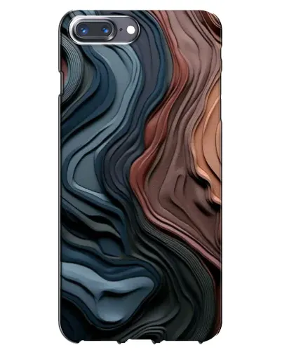 Чехол для iPhone 7 Plus с картинкой «Цветные волны каньона» Чехол для iPhone 7 Plus с картинкой «Цветные волны каньона»