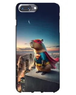 Чехол для iPhone 7 Plus с картинкой «Капи-мен супергерой»
