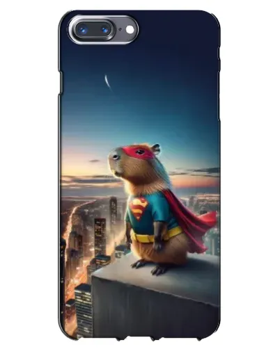 Чехол для iPhone 7 Plus с картинкой «Капи-мен супергерой» Чехол для iPhone 7 Plus с картинкой «Капи-мен супергерой»
