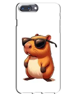 Чехол для iPhone 7 Plus с картинкой «Капибара в очках»