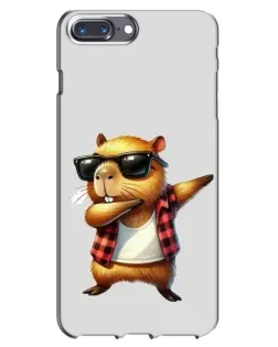 Чехол для iPhone 7 Plus с картинкой «Капибара рэпер даб»