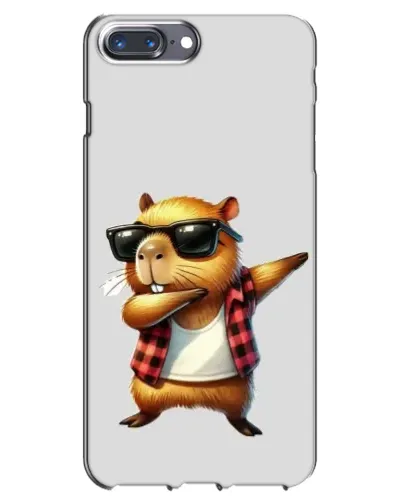 Чехол для iPhone 7 Plus с картинкой «Капибара рэпер даб» Чехол для iPhone 7 Plus с картинкой «Капибара рэпер даб»