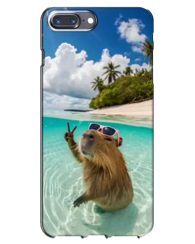 Чехол для iPhone 7 Plus с картинкой «Капибара на море» Чехол для iPhone 7 Plus с картинкой «Капибара на море»