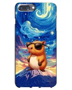 Чехол для iPhone 7 Plus с картинкой «Капибара Ван Гога»