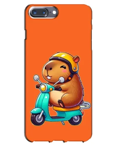 Чехол для iPhone 7 Plus с картинкой «Капибара на скутере» Чехол для iPhone 7 Plus с картинкой «Капибара на скутере»