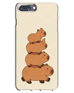 Чехол для iPhone 7 Plus с картинкой «Башня из капибар»