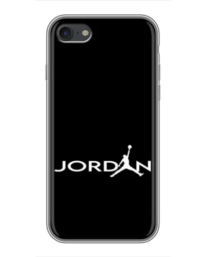 Чохол для iPhone 7 з картинкою «Jordan White Logo»