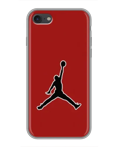 Чохол для iPhone 7 з картинкою «Jordan Red Back»