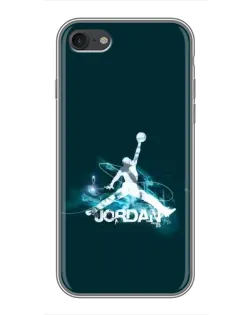 Чохол для iPhone 7 з картинкою «Jordan Blue Fire»