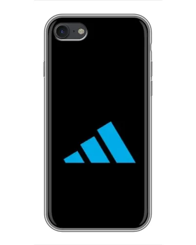 Чехол для iPhone 7 с картинкой «Adidas Cyan Logo»