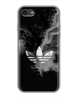Чехол для iPhone 7 с картинкой «Абстрактный дым Adidas»