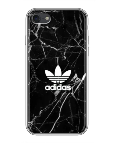 Чехол для iPhone 7 с картинкой «Белый мрамор Adidas»
