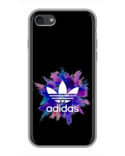 Чехол для iPhone 7 с картинкой «Взрыв красок Adidas»